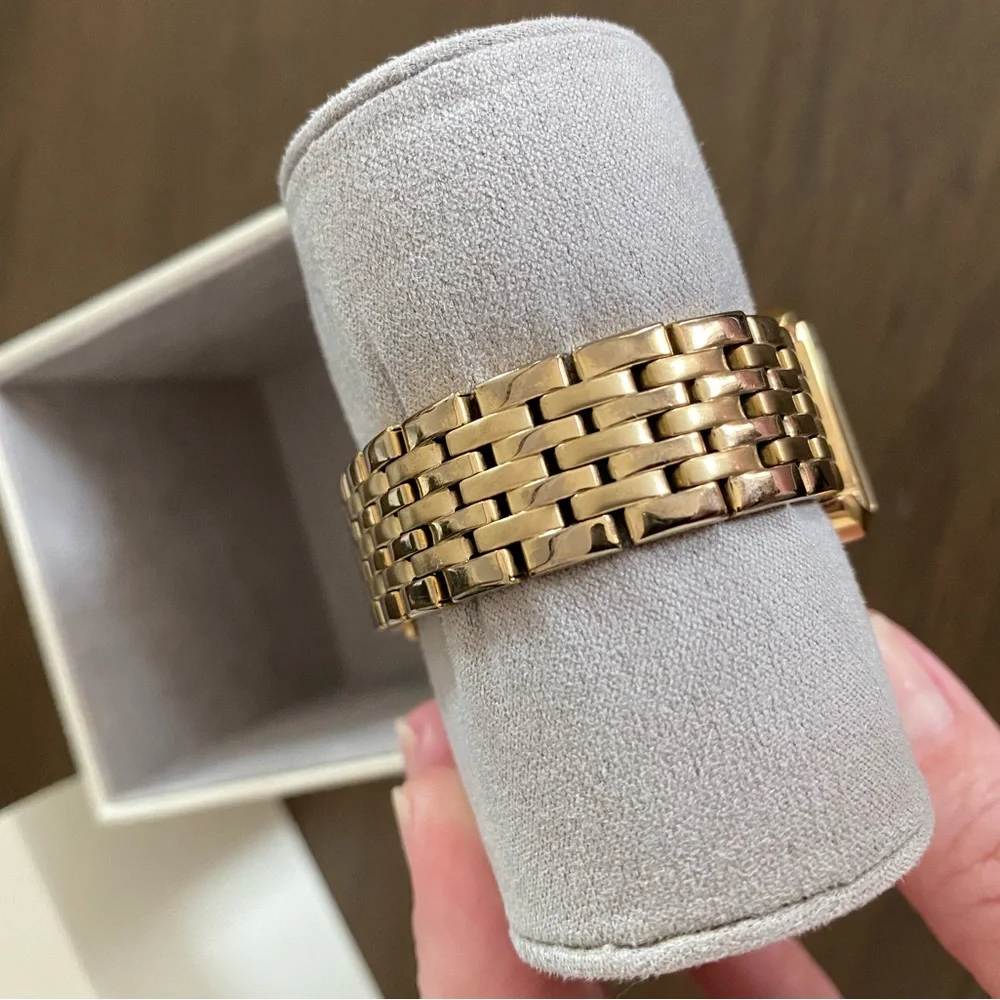 Michael Kors Gold Square Face Bracelet Watch - Picture 4 of 11